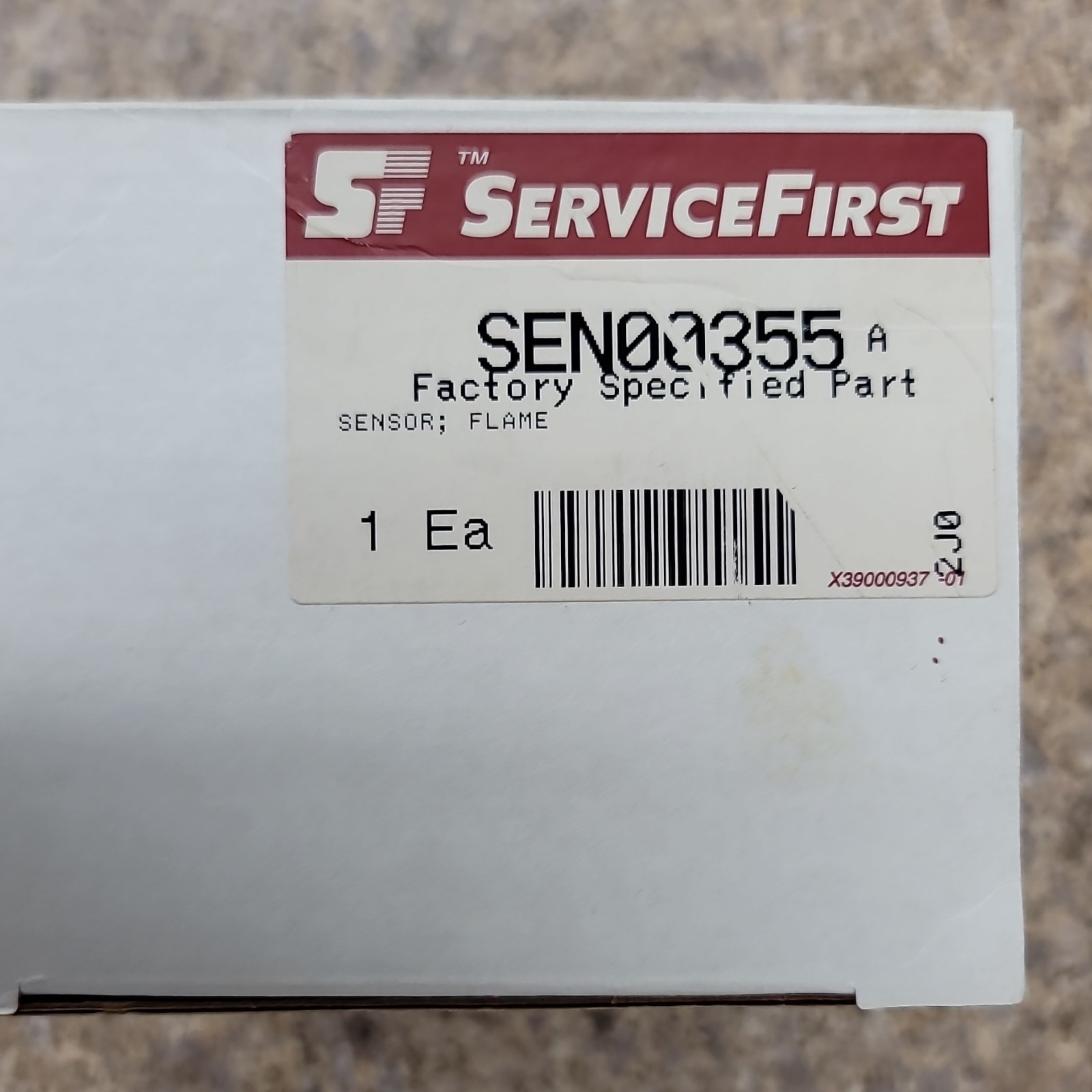 ServiceFirst Flame Sensor SEN00355 Metal Ceramic for Furnace