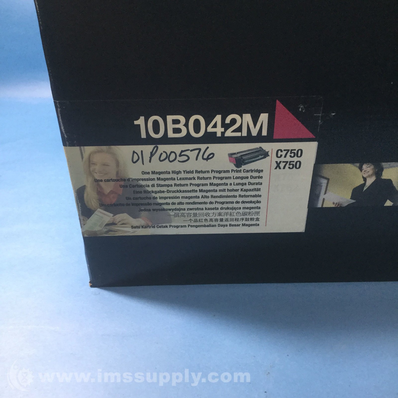 Lexmark 10B042M Magenta Toner Cartridge FNFP