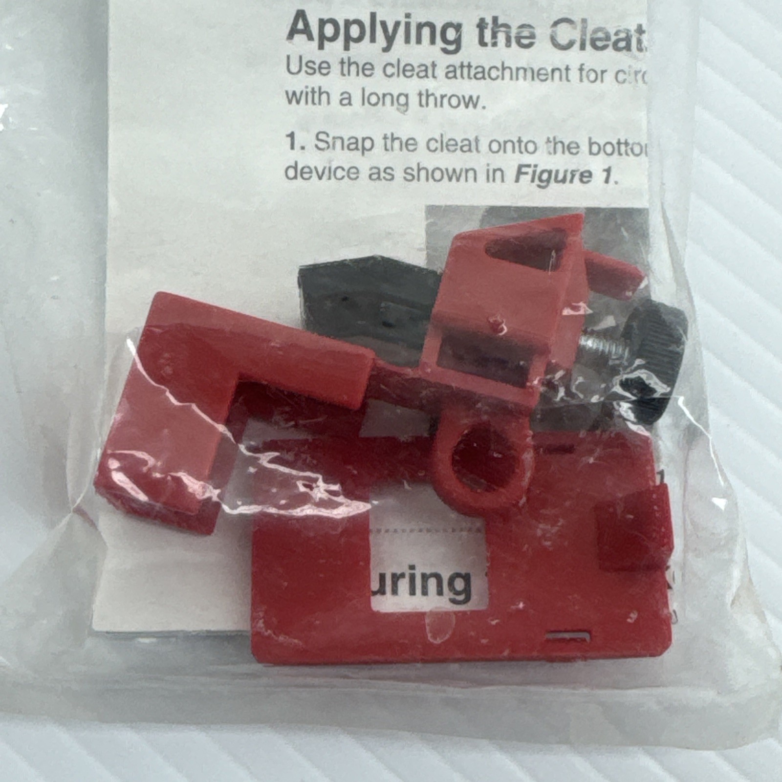 Brady 65396 Clamp-On Circuit Breaker Lockout, No Hole, 120/277V Ac, Red