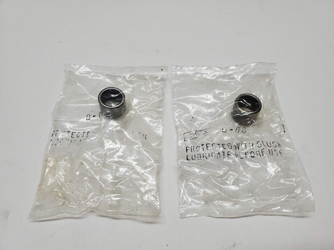 New Torrington B-88 1/2" X 11/16" X 1/2"  Needle Roller Bearing - Lot of 2