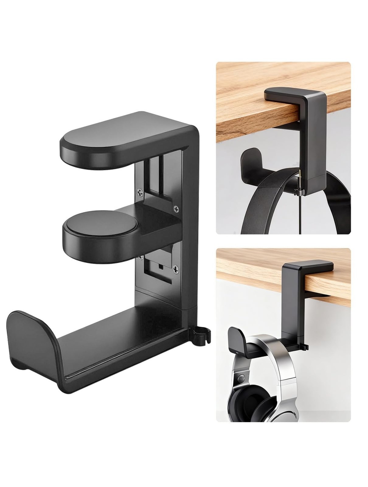 Headphone Hook，Headphone Stand，PC Gaming Headset Holder for Desk&#