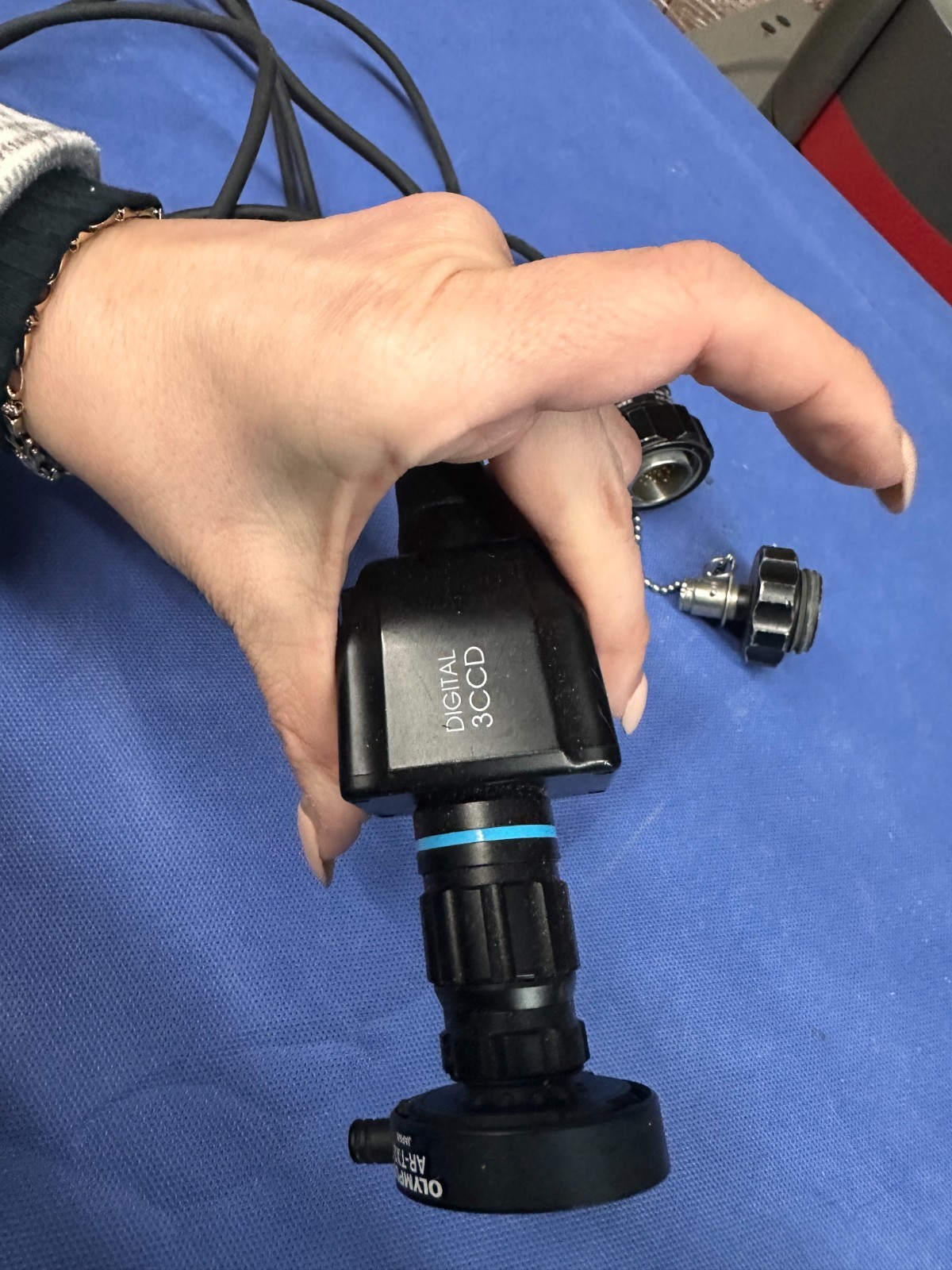 Olympus OTV-SX2 3CCD camera with coupler AR-TX2