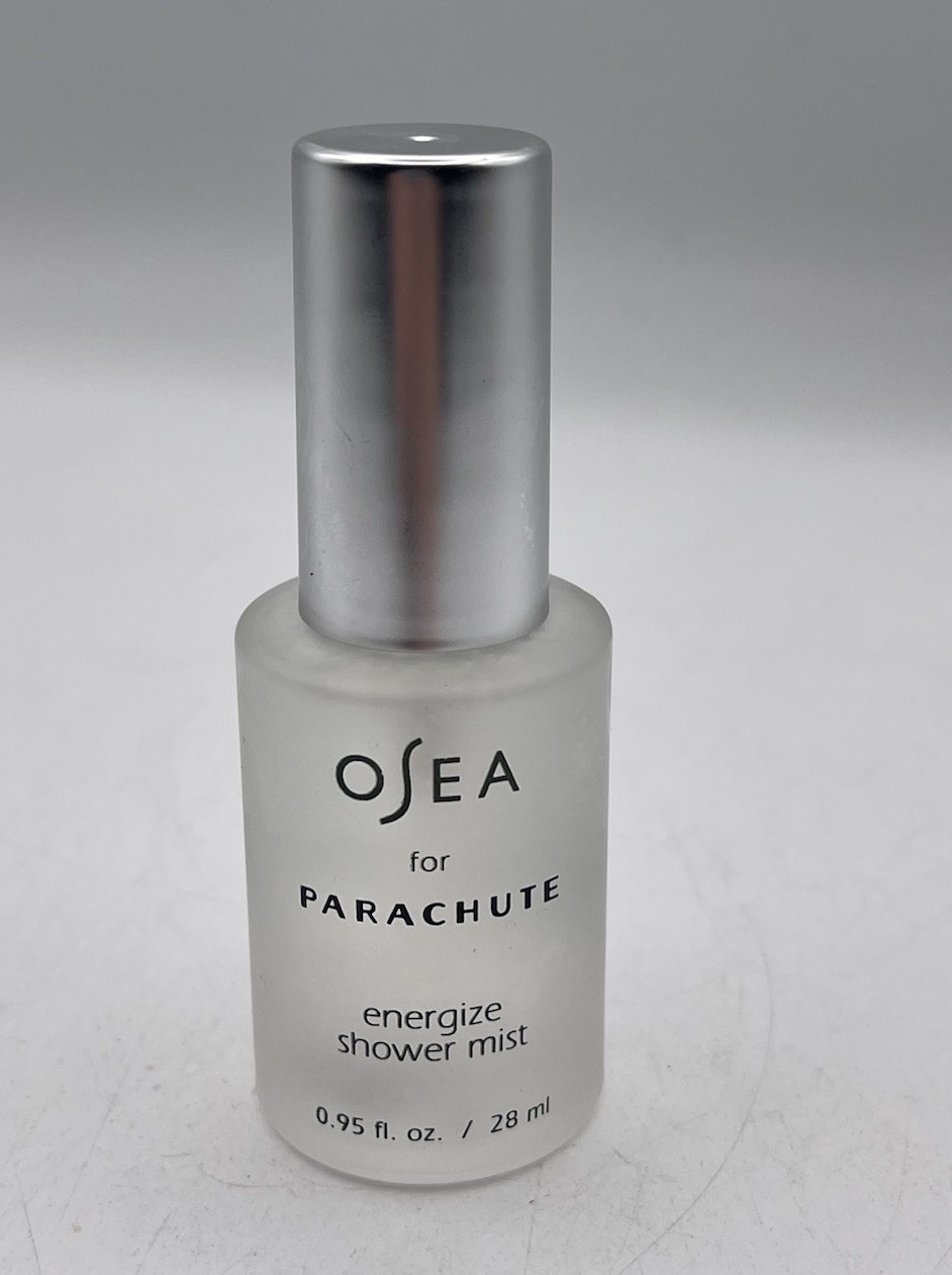Osea For Parachute Energize Shower Mist Spray Bottle 0.95fl / 28ml - Brand New