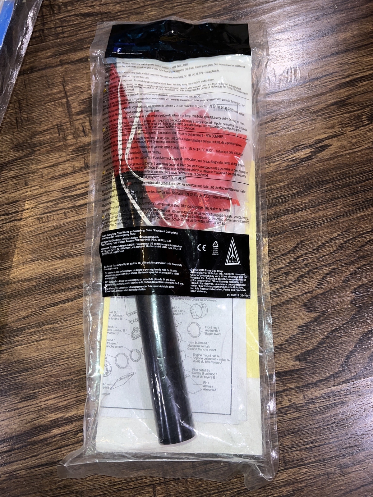 Estes Model Rockets Nike-X & Dragonite Model Rocket Kits Skill Level 2