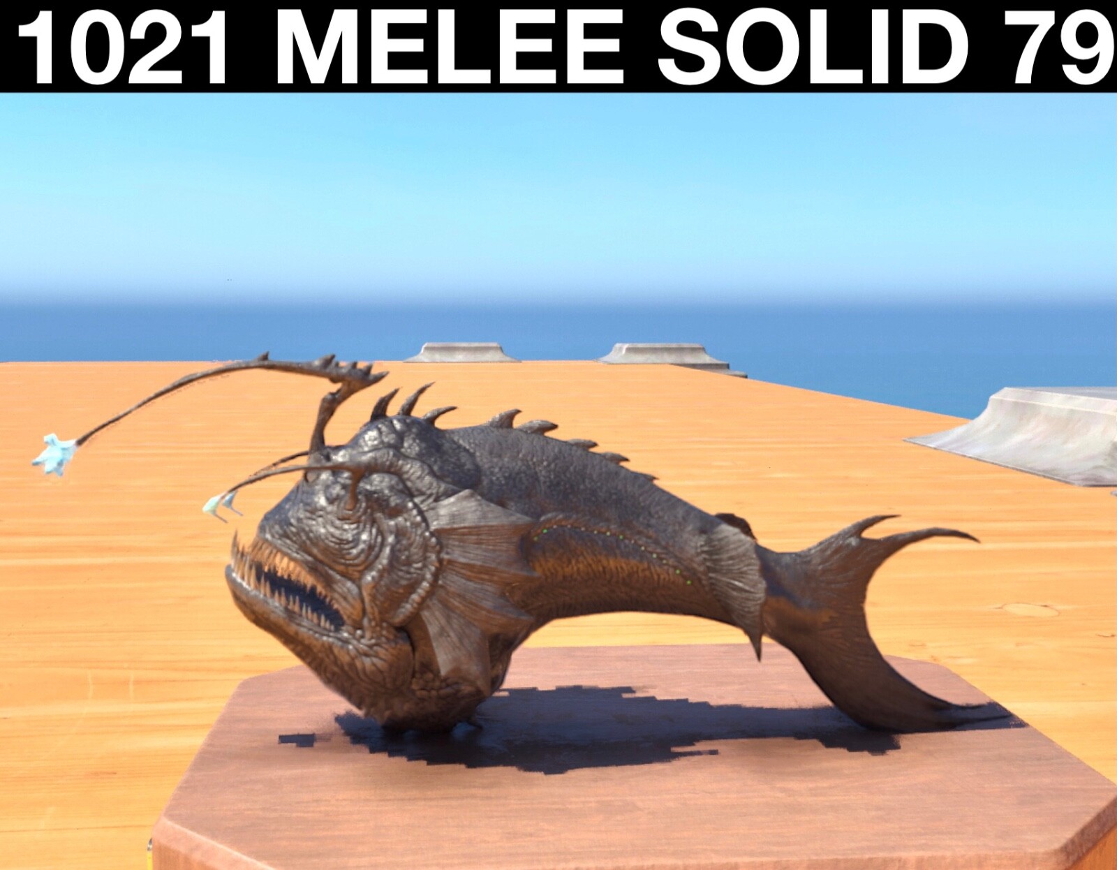 1021 Melee Solid 79 Angler Ark Survival Ascended ASA PVE Xbox/PC/PS