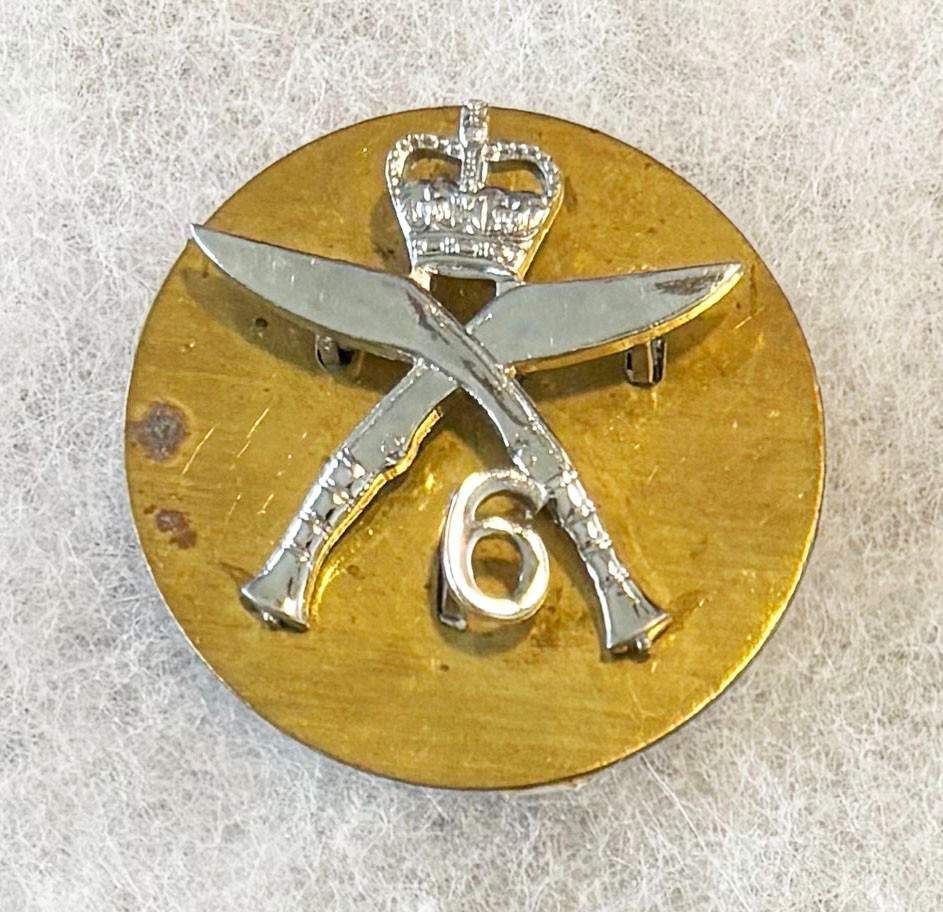 Queen Elizabeths Own 6th Gurkha Rifles Cap Badge