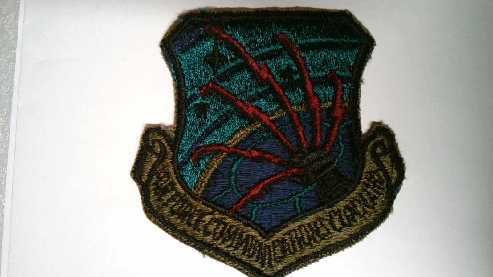 MILITARY PATCH USAF US AIR FORCE COMMUNICATIONS COMMAND POCKET PATCH NOS