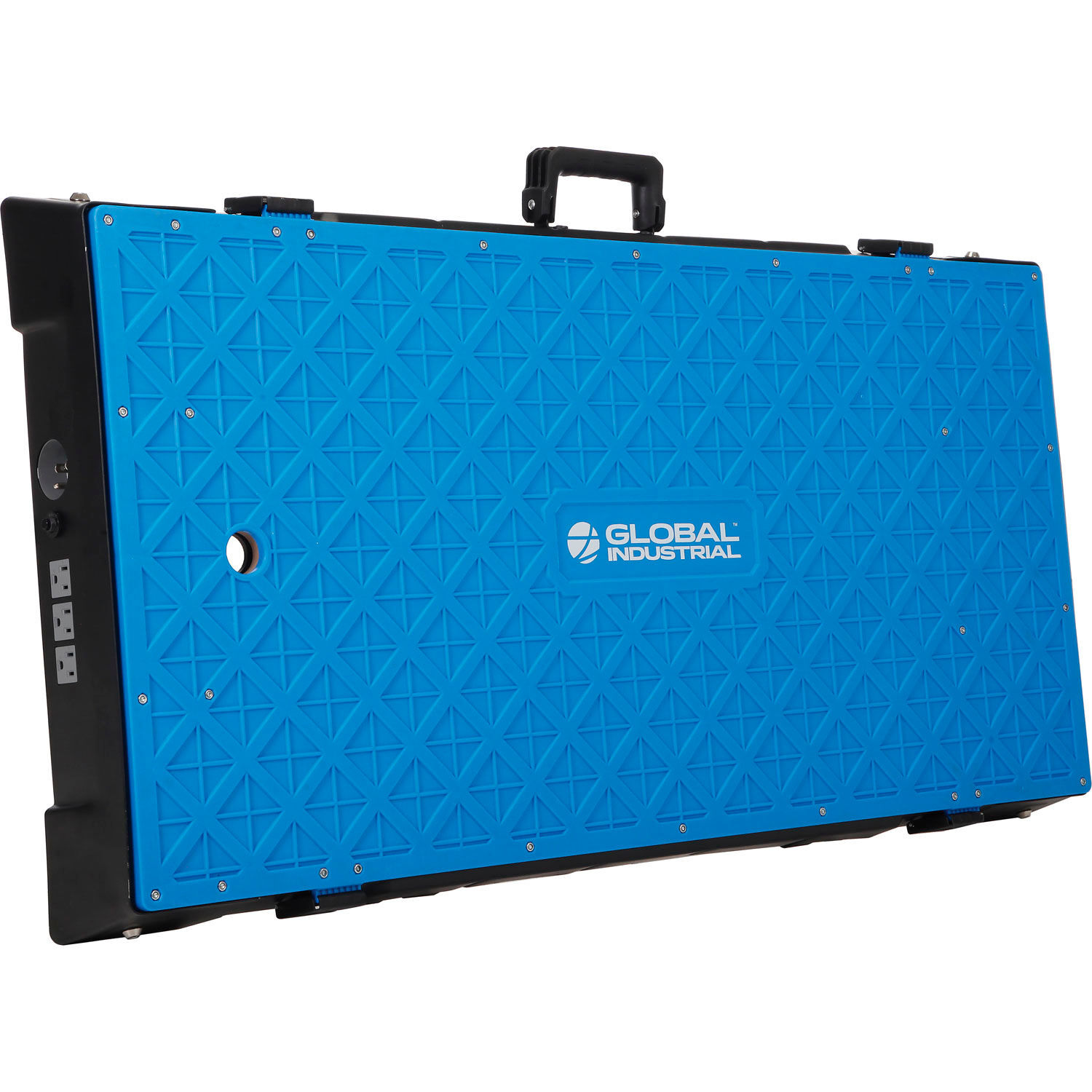 Global Industrial 4-in-1 Portable Workbench With Power Strip