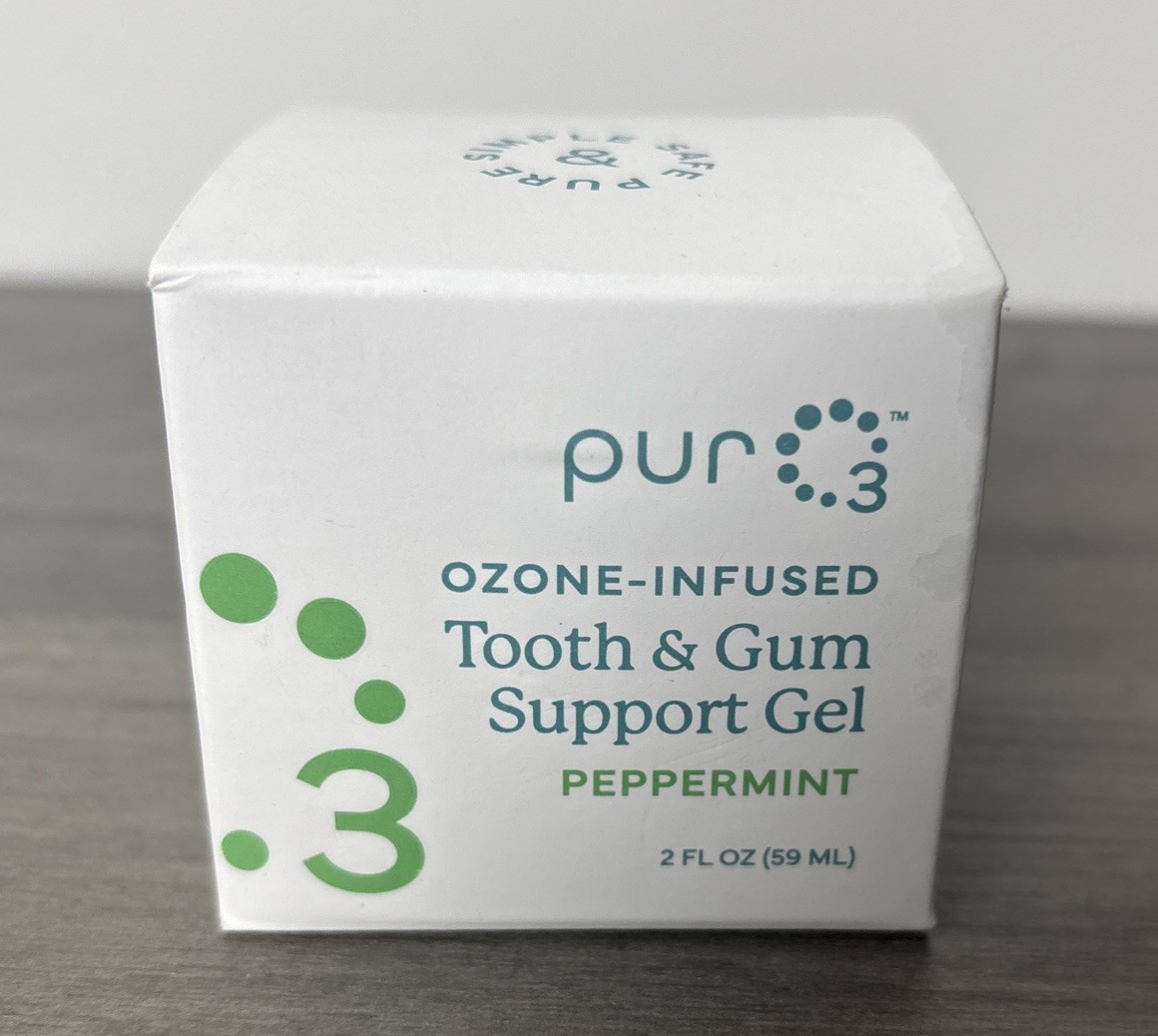 PurO3 Ozone Tooth & Gum Support – Ozonated Organic Olive Oil with Peppermint 💥