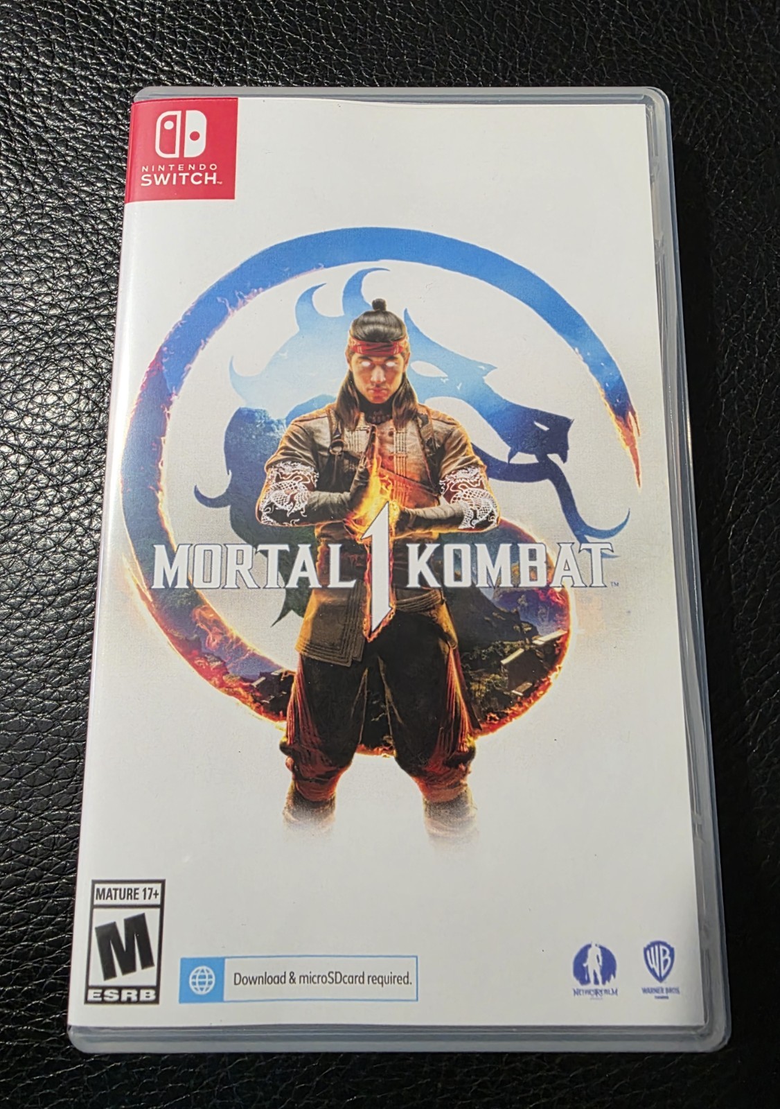 Replacement Case (NO GAME) Nintendo Switch Mortal Kombat 1 Standard Edition
