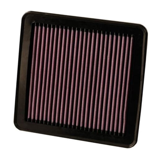 Engine Air Filter: Reusable, Clean Every 75,000 Miles, Washable, Premium,