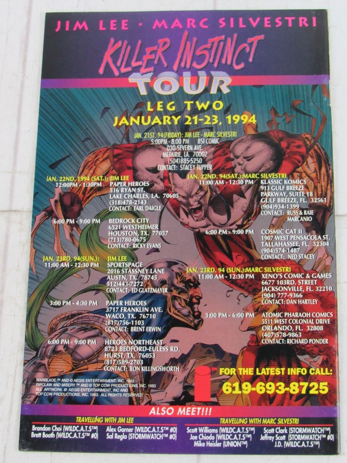 Cyberforce #2 Jan. 1994 Image Comics