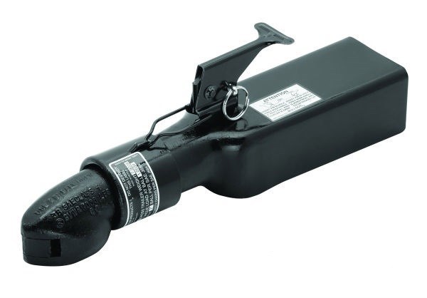 Bulldog 3B4 Straight Tongue Coupler - 2 Inch Ball - 3 Inch Square Tongue