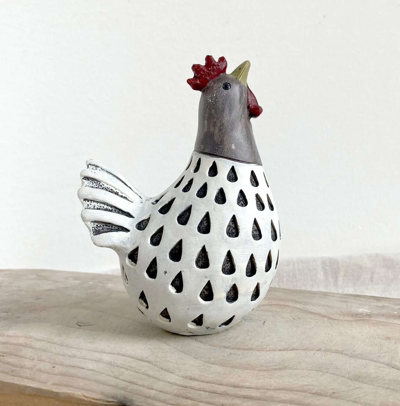 3D Latex mold mould for concrete plaster resin and more cute hen