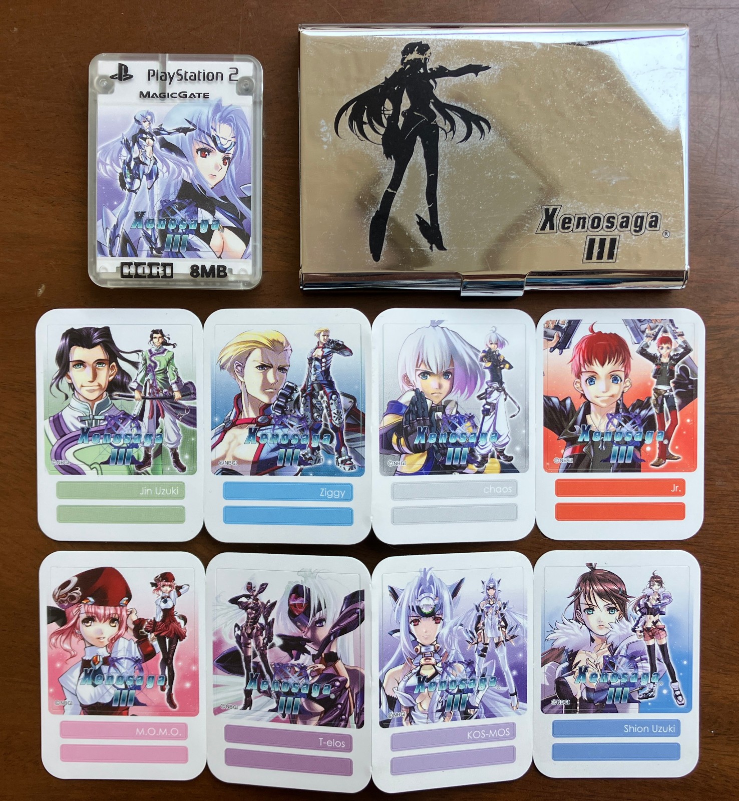 Xenosaga III Memory Card Special Edition by Hori (Playstation 2)