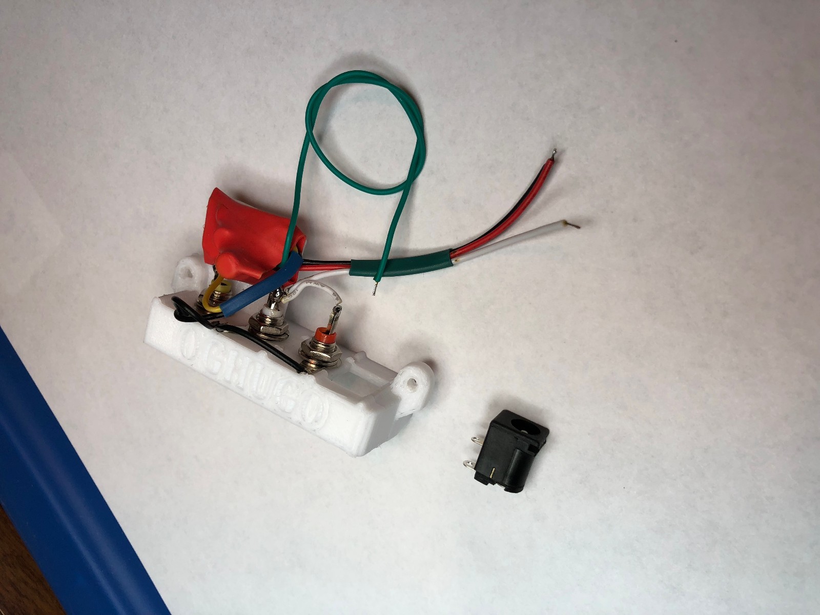 Nintendo NES-101 Top Loader w/ 3D Printed Back Composite AV LED & RECAP Service