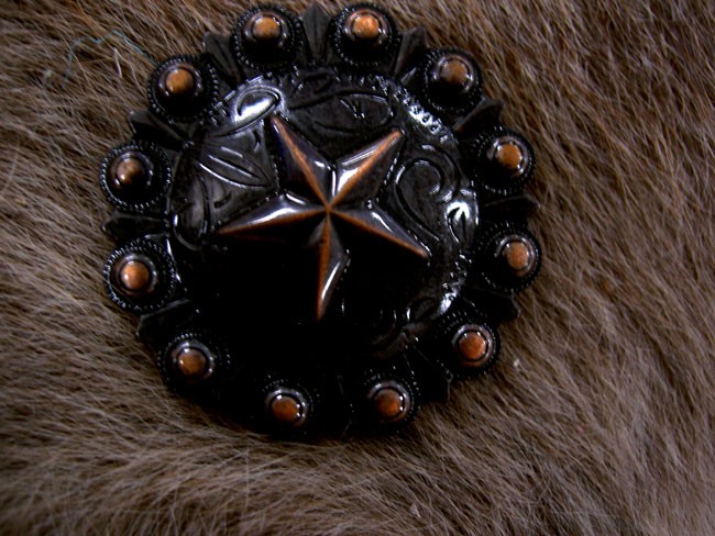 4 Conchos Rhinestone Horse Saddle Western  Berry CO425