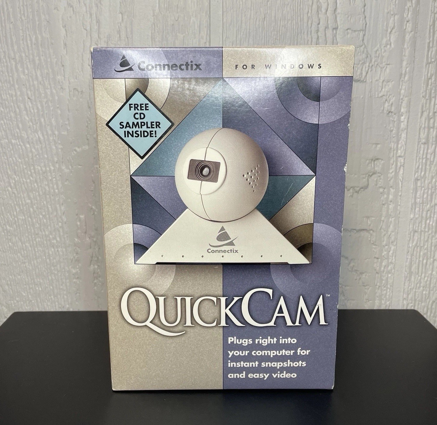 Vintage 1996 Connectix QuickCam Windows The Original 1st Webcam - SEALED, RARE!!