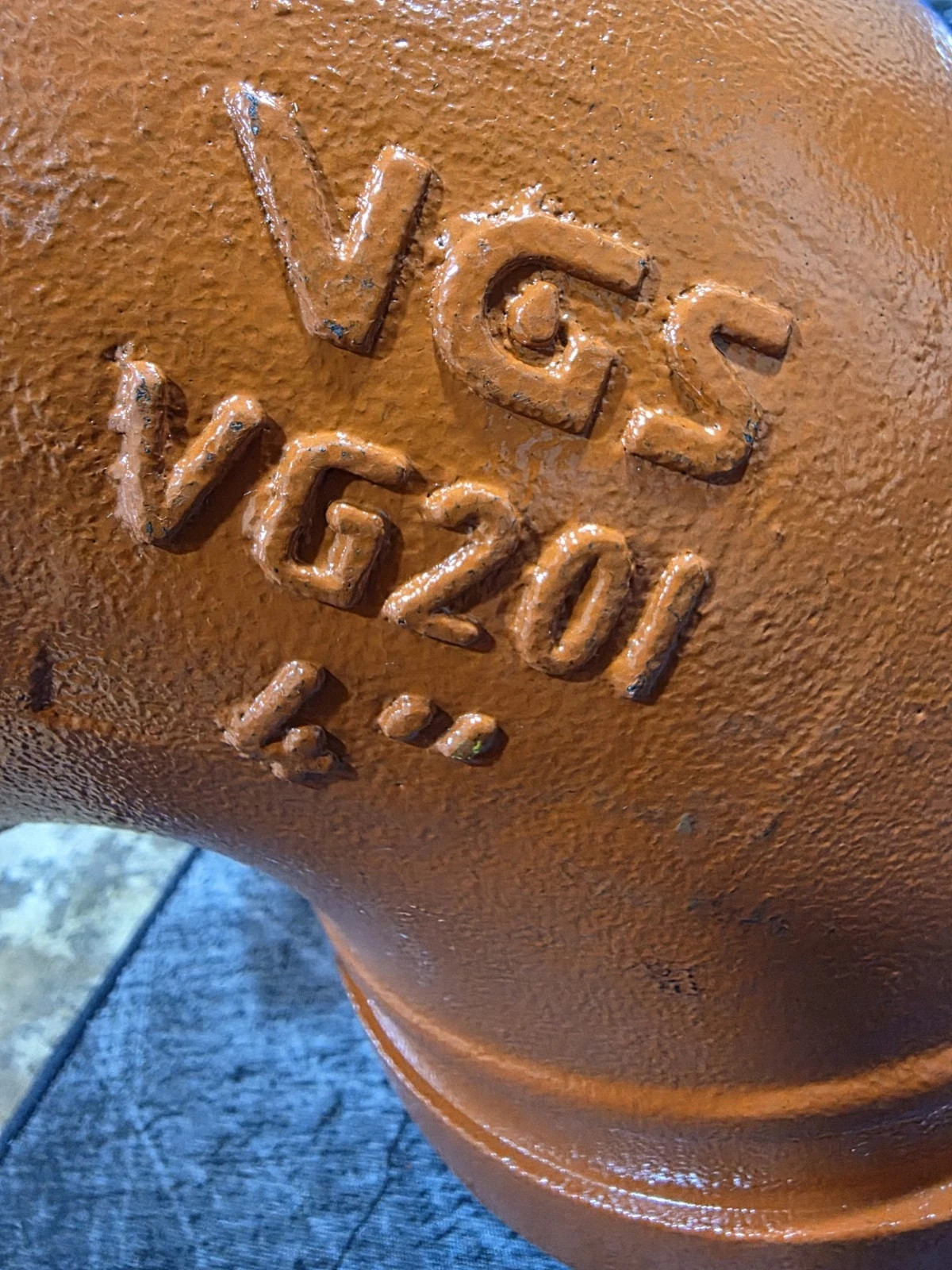 Victaulic 4" 90 Degree Elbow, Grooved 114.3 , Exposed To Elements