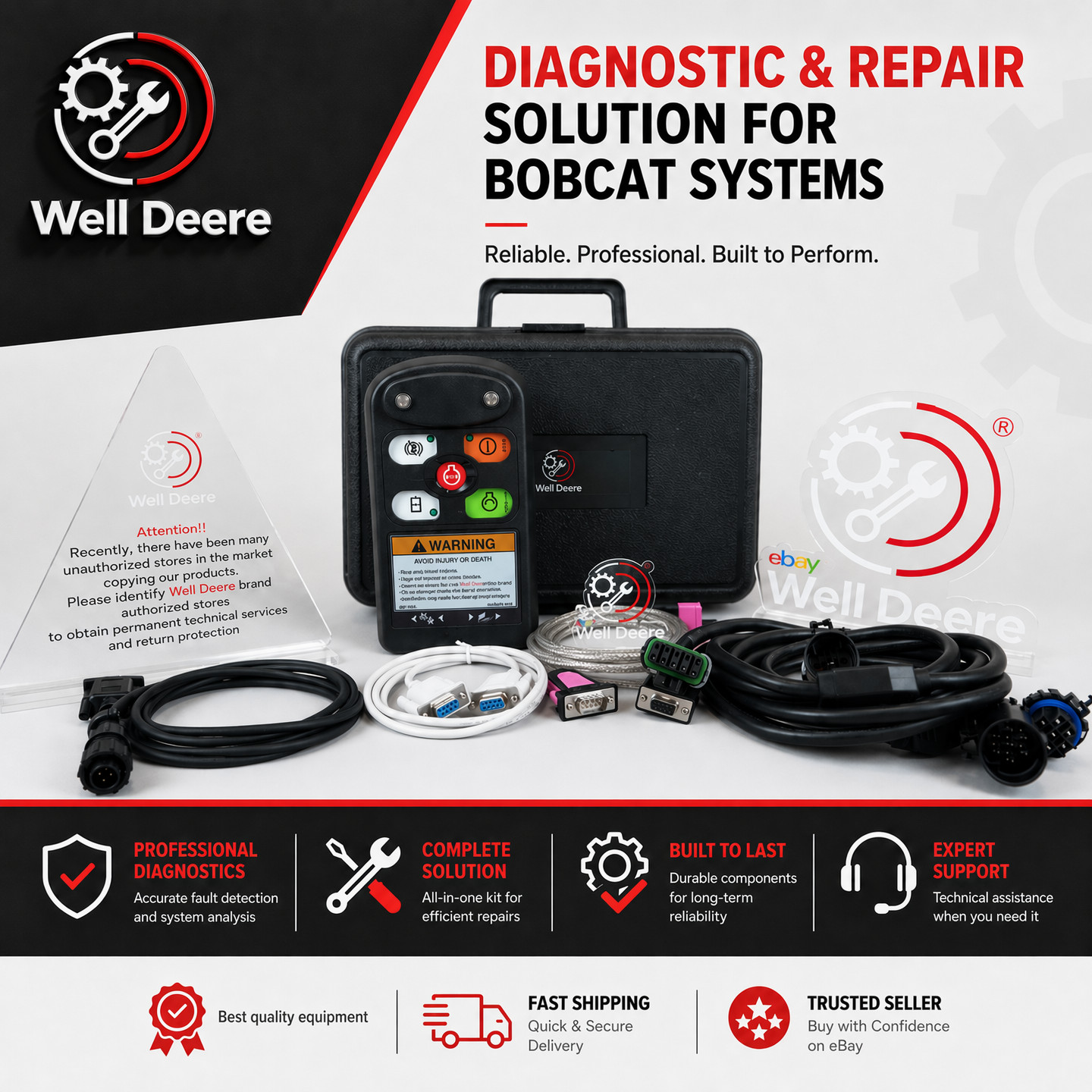 DIAGNOSTIC SCANNER Tool (RST) Service tool For Bobcat Service Analyzer BOBCAT