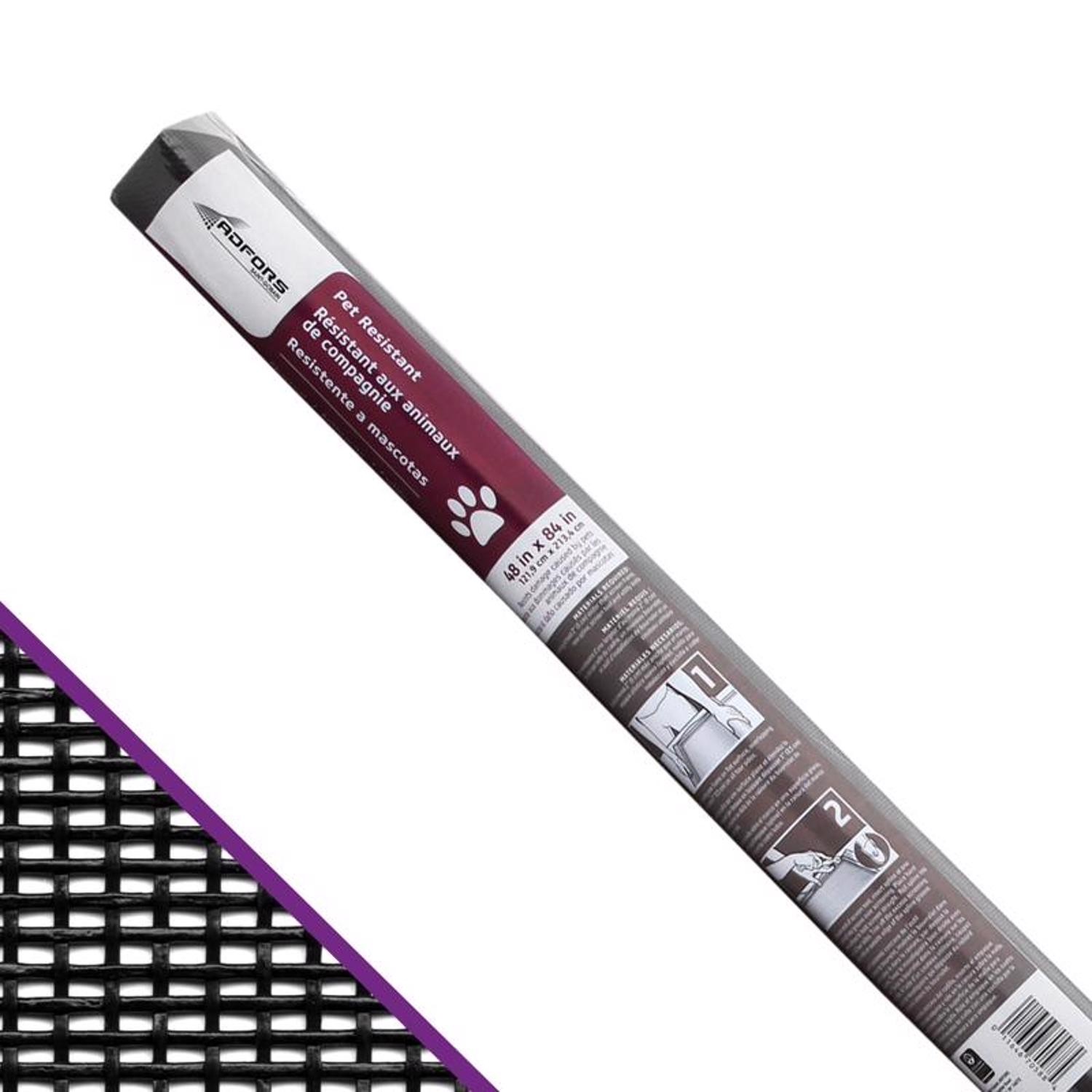 Adfors FCS8994-M Polyester Grey Pet Door and Window Screen 7 L ft. x 48 W in.