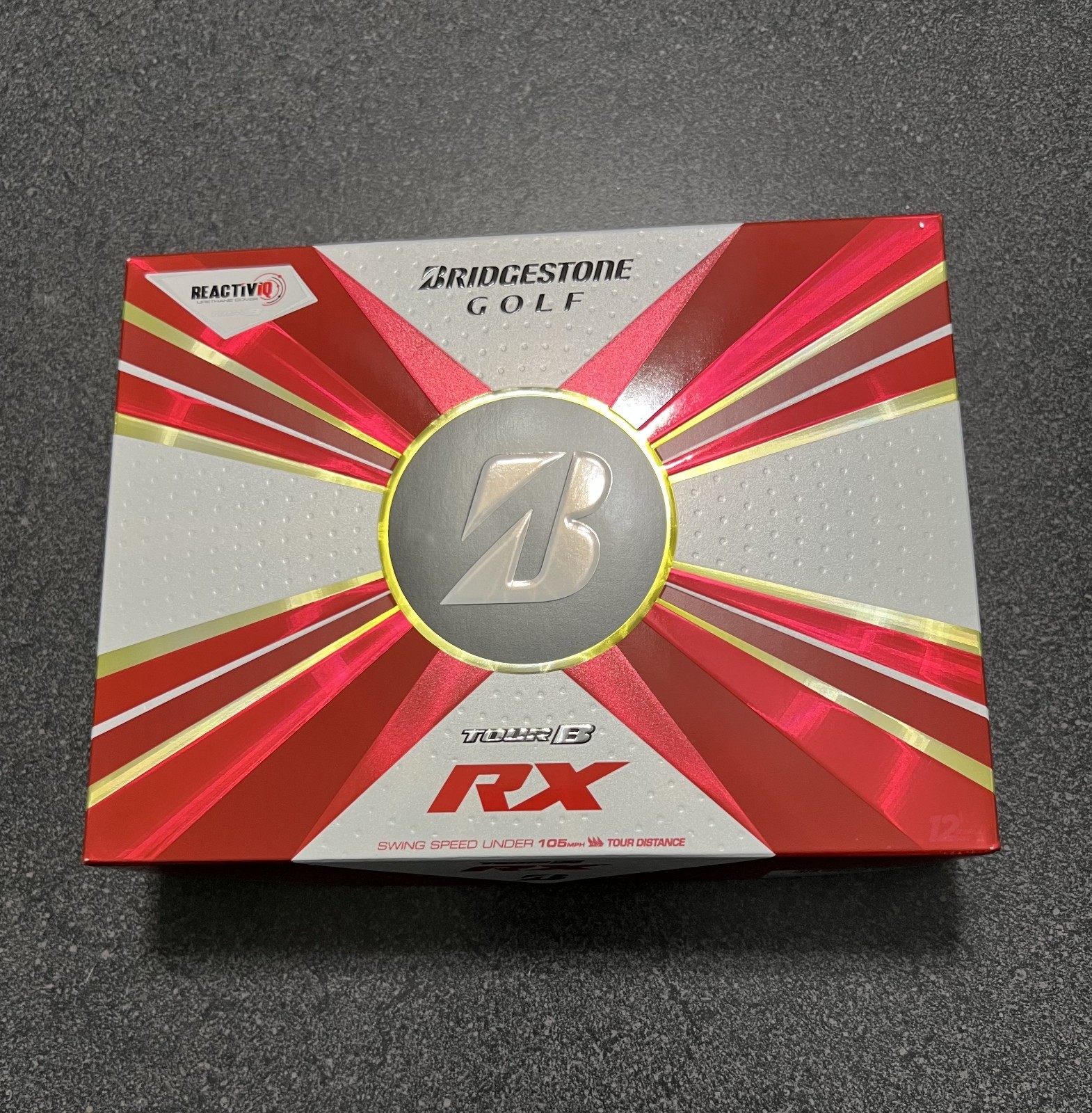 Bridgestone Golf 2022 Tour B RX Golf Balls - White (D2WX6D) - Dozen