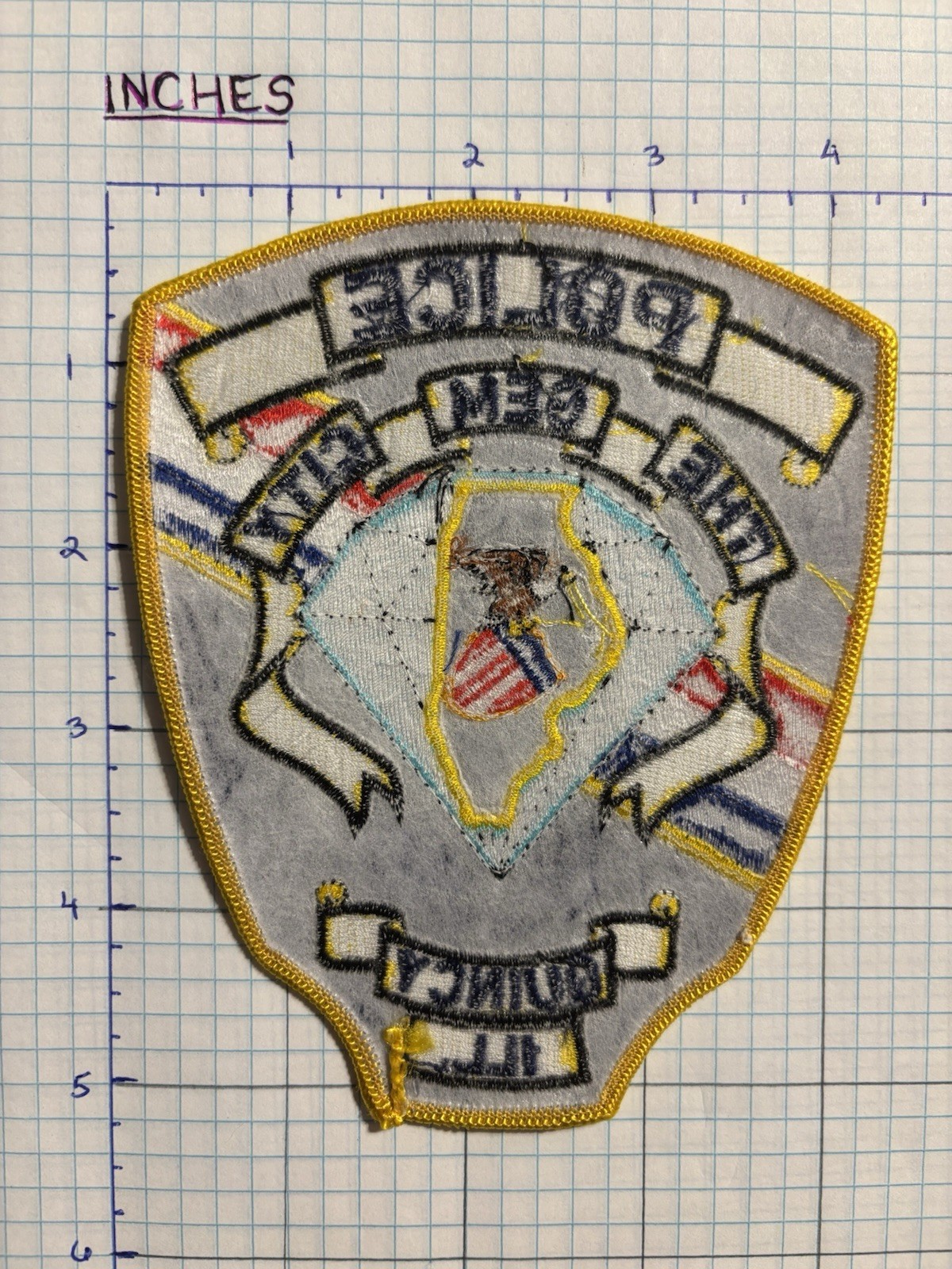 QUINCY, Illinois Police Department Patch