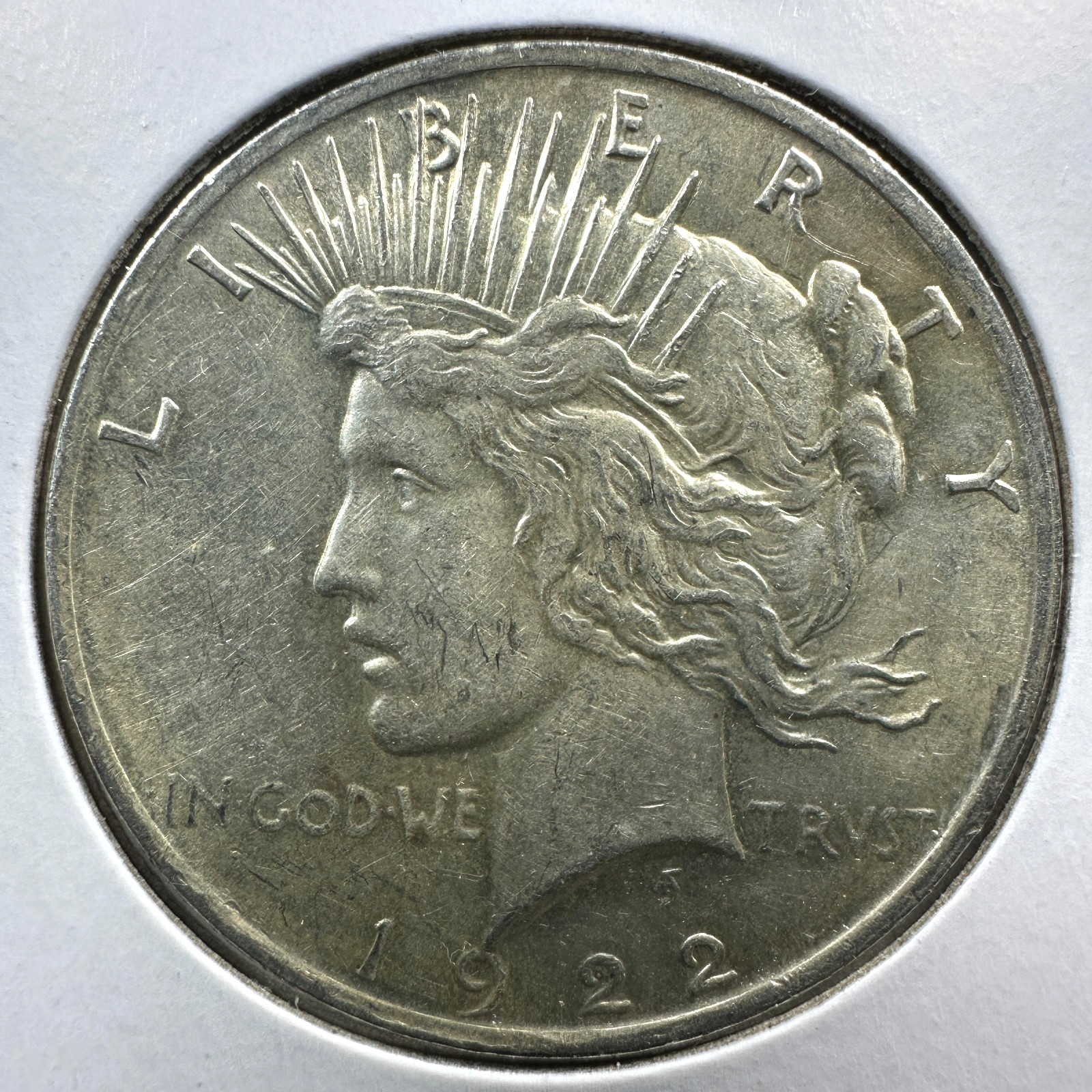 1922 $1 Silver Peace Dollar (89995)