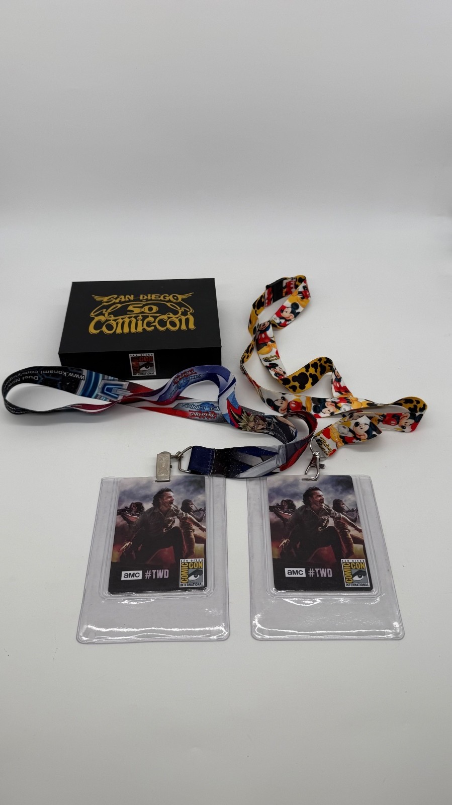 San Diego Comic-Con 2019 Swag Lot The Boys TWD Lanyards SDCC 50th