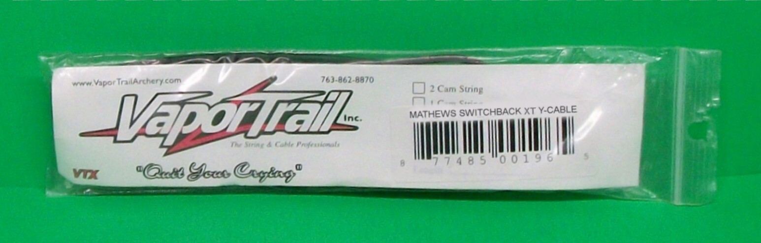 New VaporTrail VTX Premium Replacement Y Cable for Mathews Switchback XT 33 1/2"