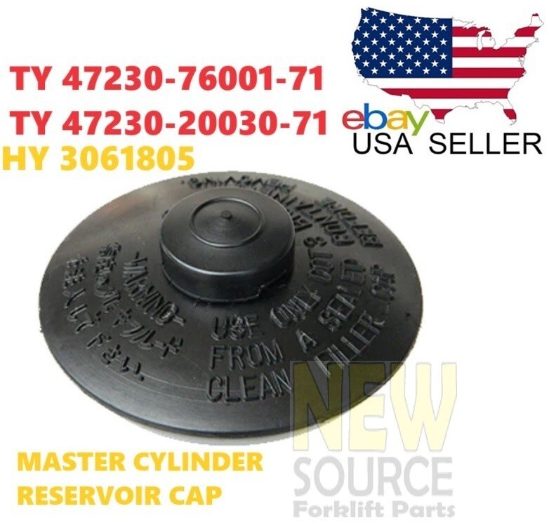 47230-76001-71  47230-20030-71 BRAKE FLUID RESERVOIR CAP EPDM RUBBER