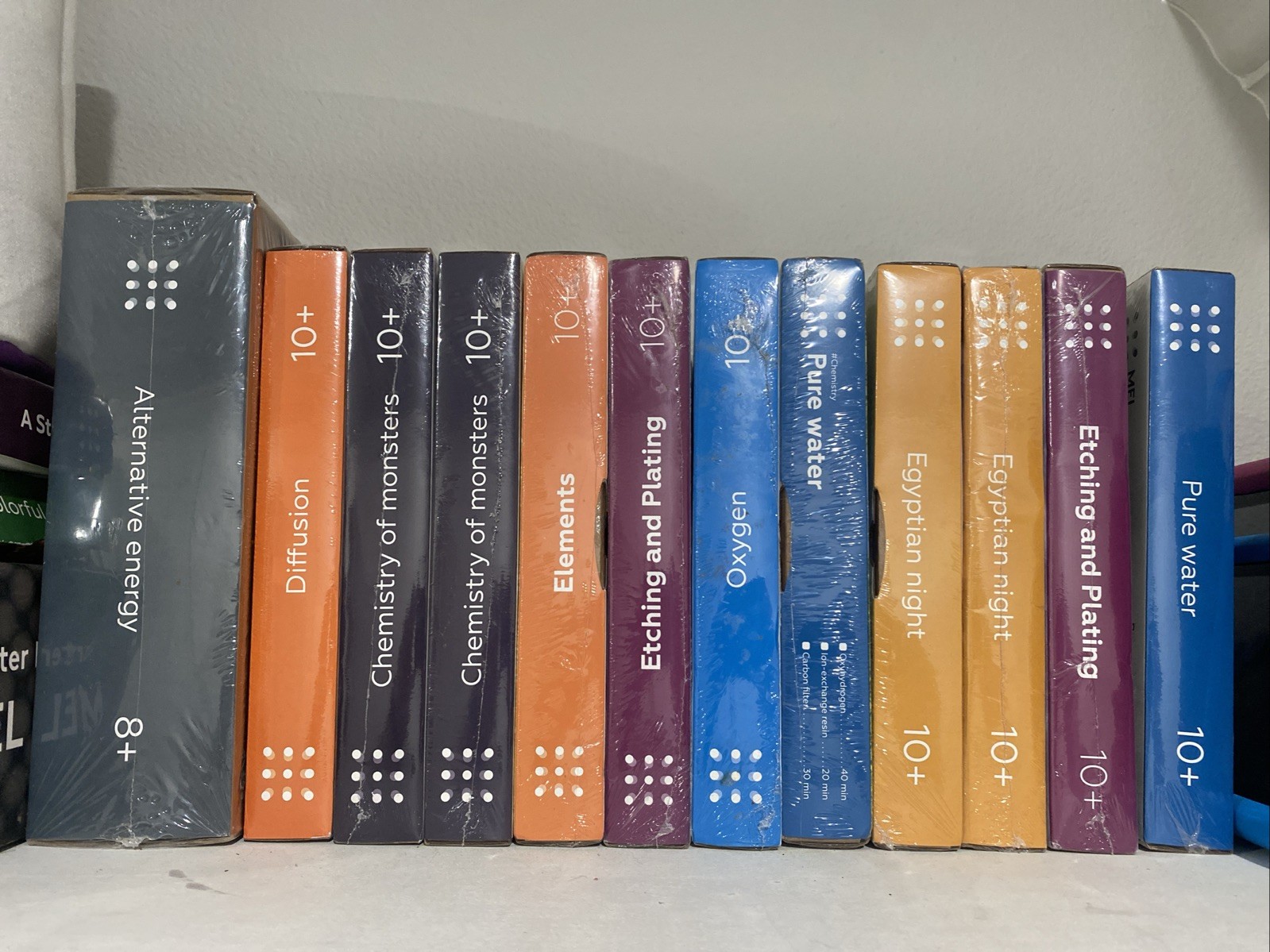 Mel Science Med Kits Lot Of 12 Unused Alt Energy/ Diffusion/ Elements / Oxygen