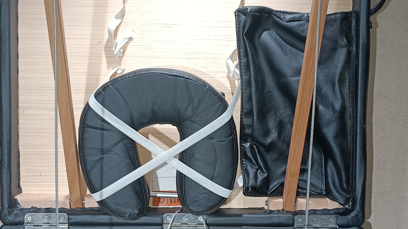 Sierra Comfort Basic Portable Massage Table, Black