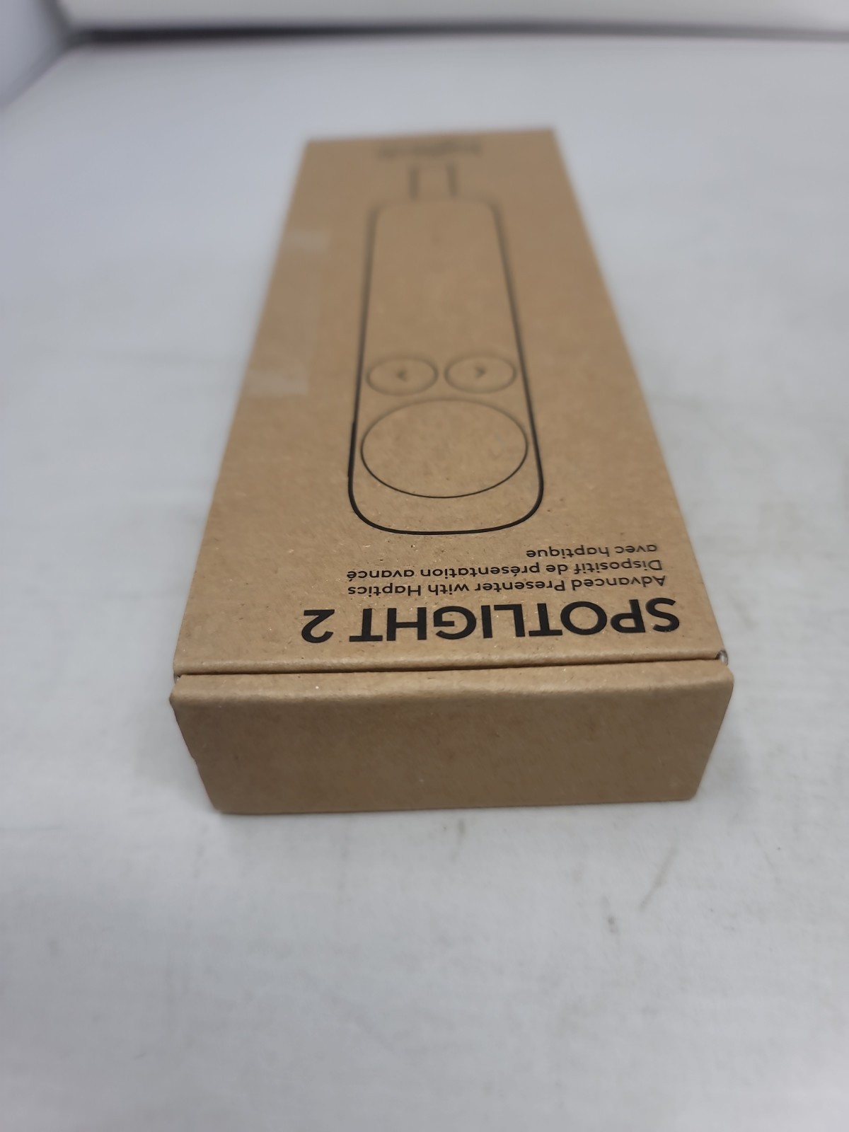 Logitech Spotlight 2 Wireless Bluetooth Laser Pointer Presenter w/ Haptics Black