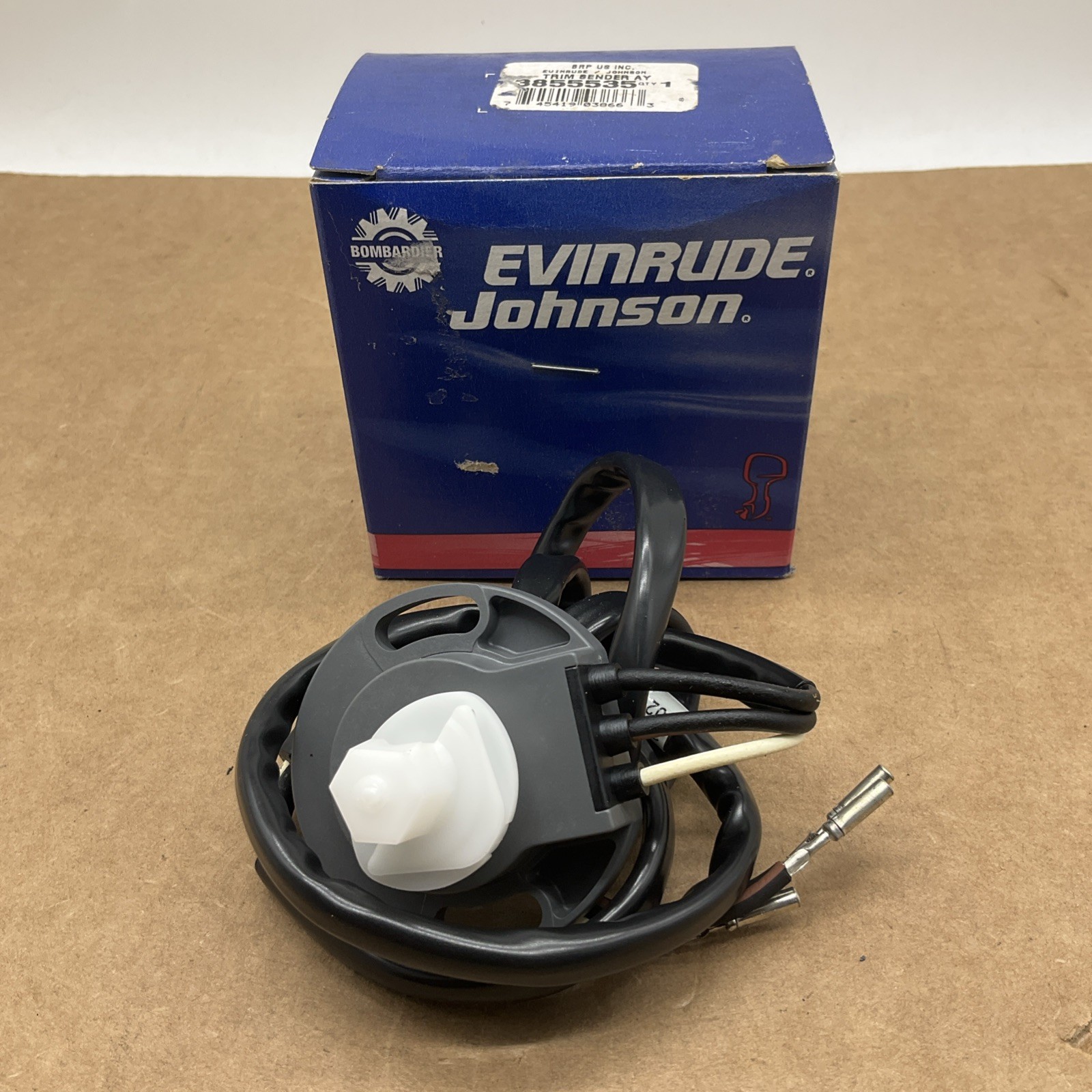 New Evinrude Johnson Genuine Parts Boat OEM Trim Sender Assembly Part No 3855535