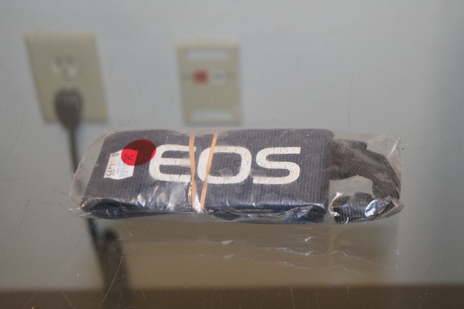 Genuine Original Canon Eos Brand Blue Camera Wide Carrying Neck Strap