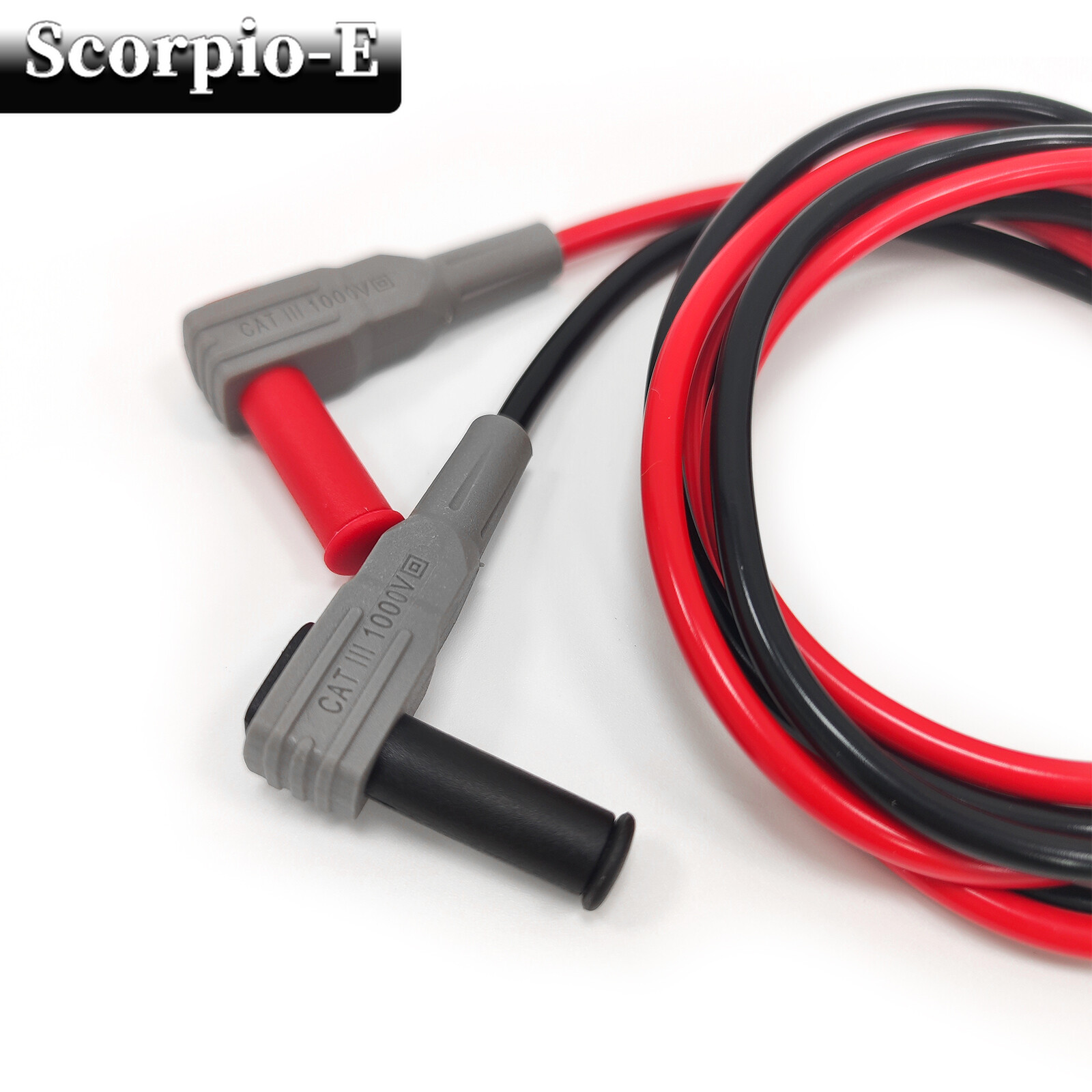 4mm Banana Plug Multimeter Test Lead with Wire Piercing Puncture Probe Test Hook