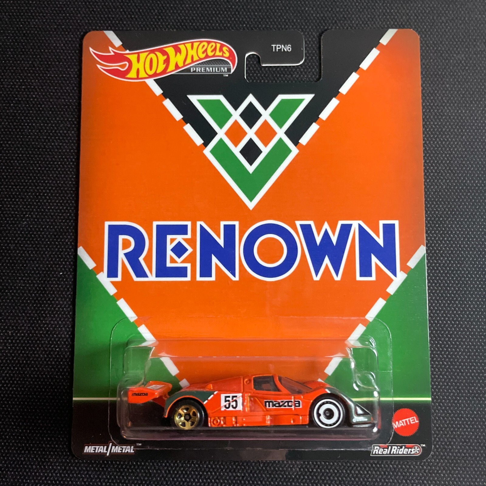 Hot Wheels Mazda 787B on Custom made Premium Card Diecast 1:64 RENOWN GROUP C