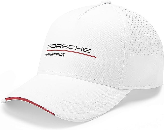 New Genuine Porsche Motorsport Team Cap White Baseball Cap