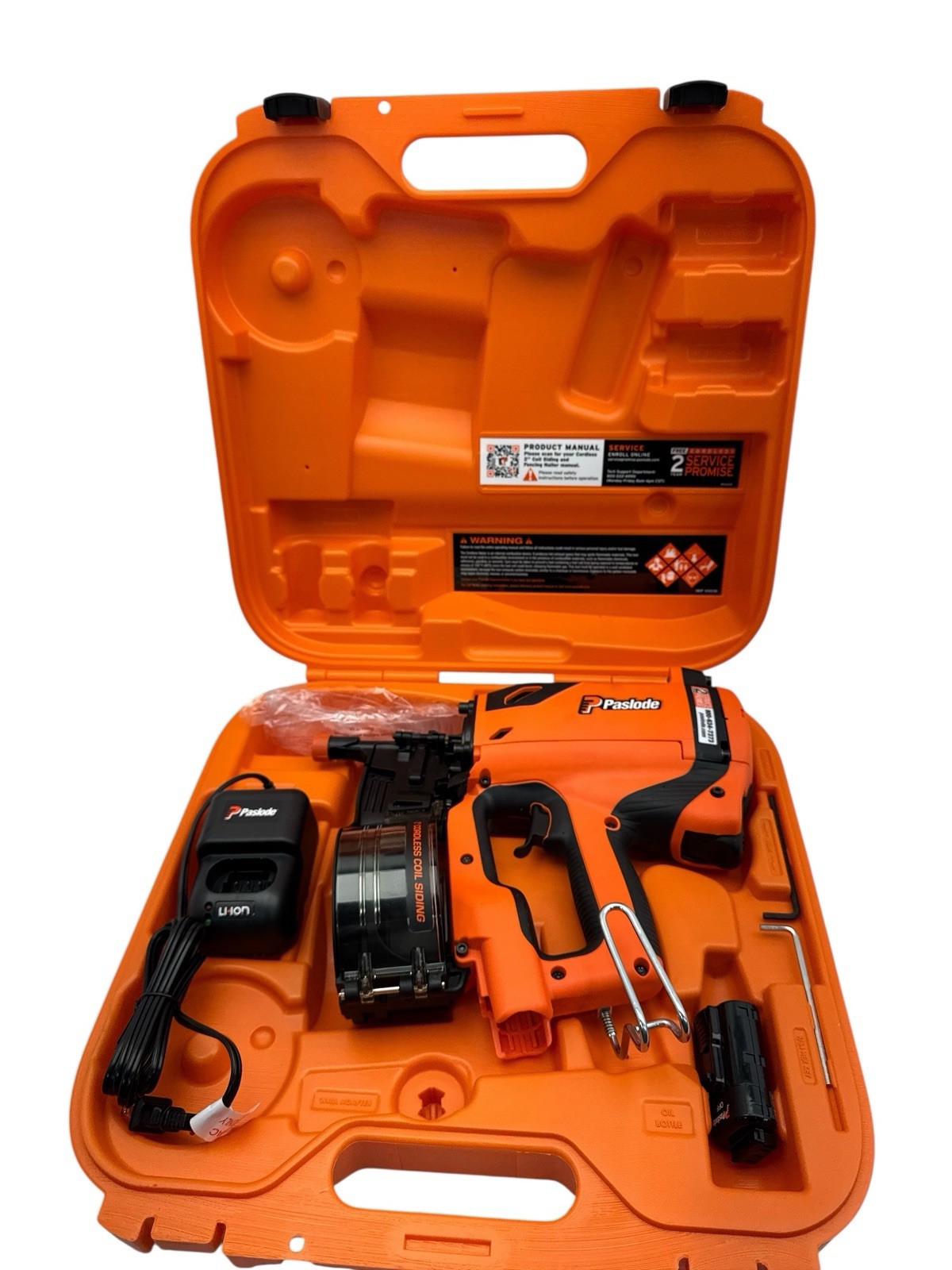 Paslode 2 in. 0° Straight Nail Coil Siding and Fencing Nailer 919100 (Used)