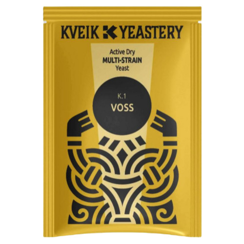 7 gram - Kveik Yeastery | K.1 Voss | Multi-Strain Kveik Yeast | Dry Beer Yeast