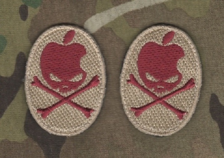 KANDAHAR JSOC USMC FORCE RECON SP OPS vêlkrö PATCH: MARSOC RAIDERS + US FLAG