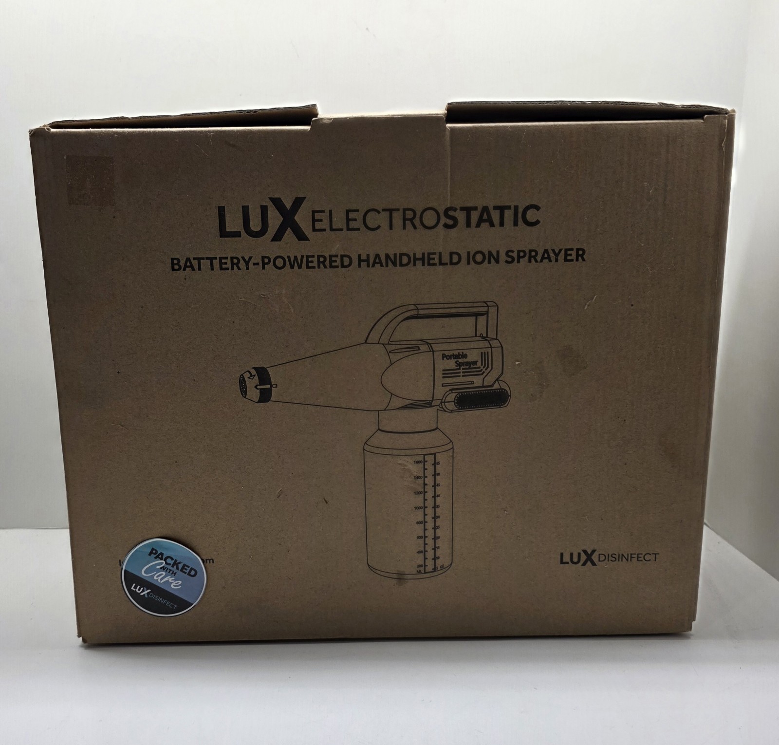Lux Electrostatic Battery-Powered Handheld Ion Sprayer New Medical Sanitation