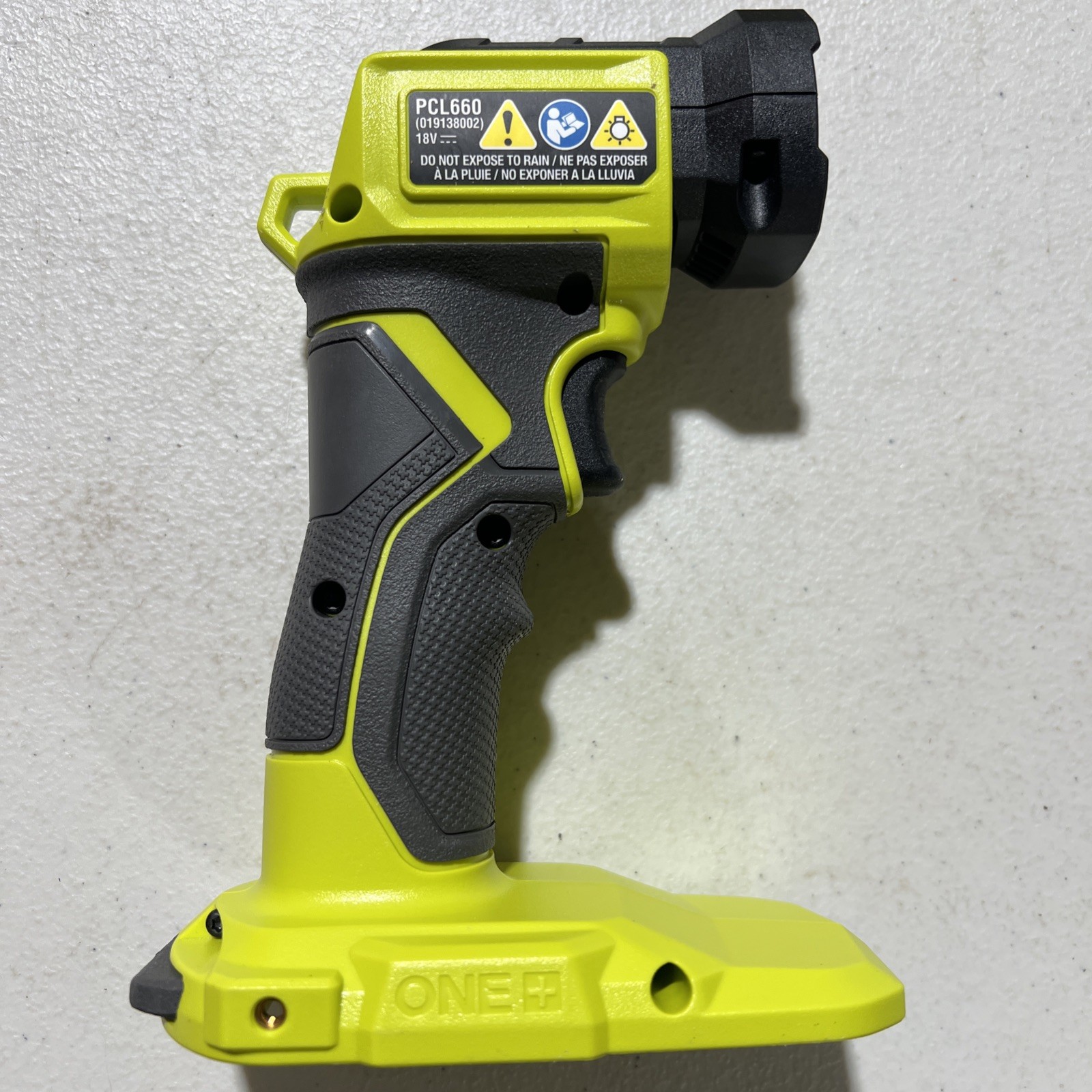 Ryobi One+ 18V Cordless LED Flashlight (PCL660) - Tool Only - Great Condition