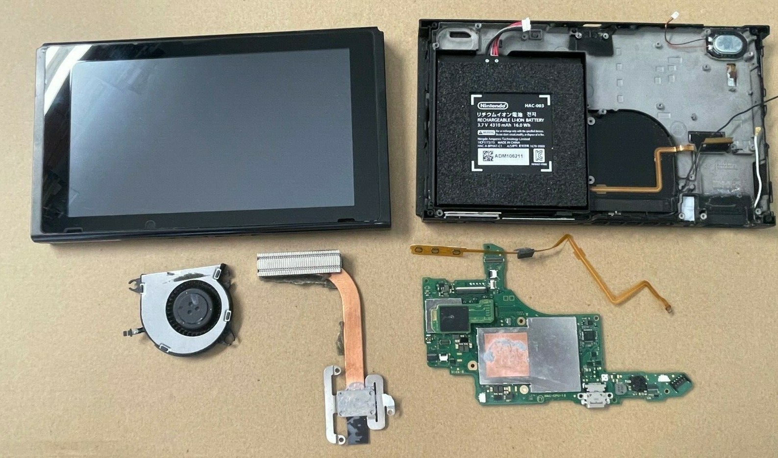 Nintendo Switch HAC-001 Repair Replacement Spare - PARTS ONLY