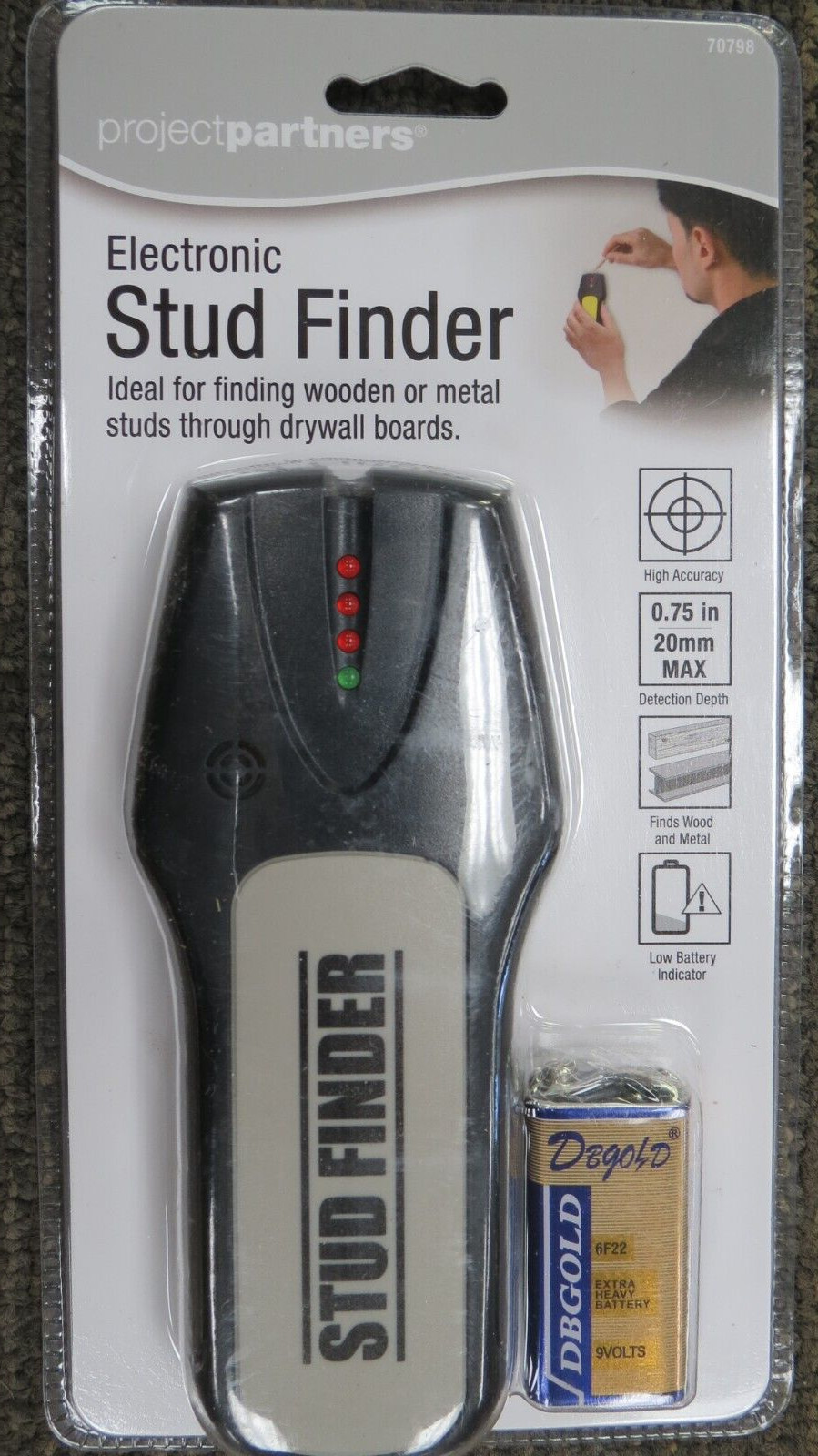 PROJECT PARTNERS 70798 ELECTRONIC STUD FINDER