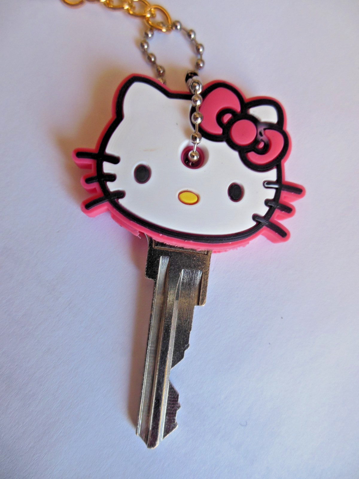 Hello Kitty "" Key Cover "" Keychain * 3-D * Free Shipping