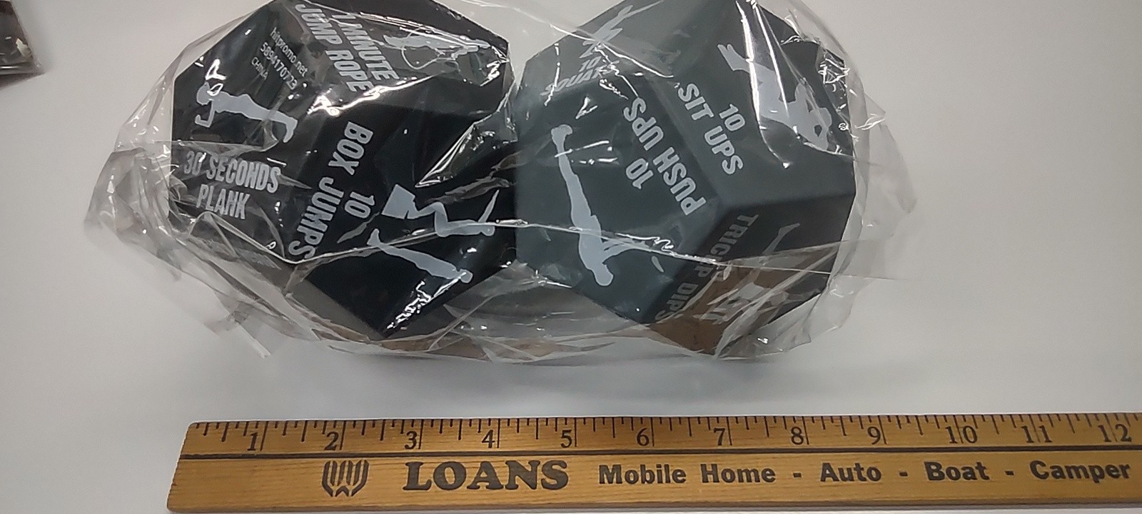 Large Excercise Dice High Impact Workout