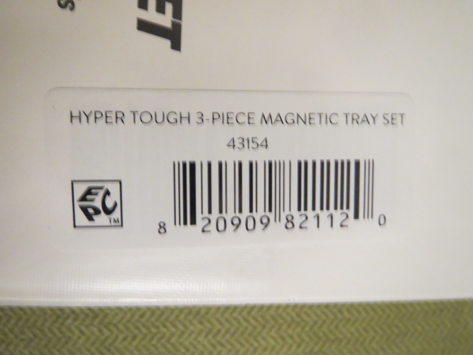 Hyper Tough 3-piece Small Magnetic Tray Set