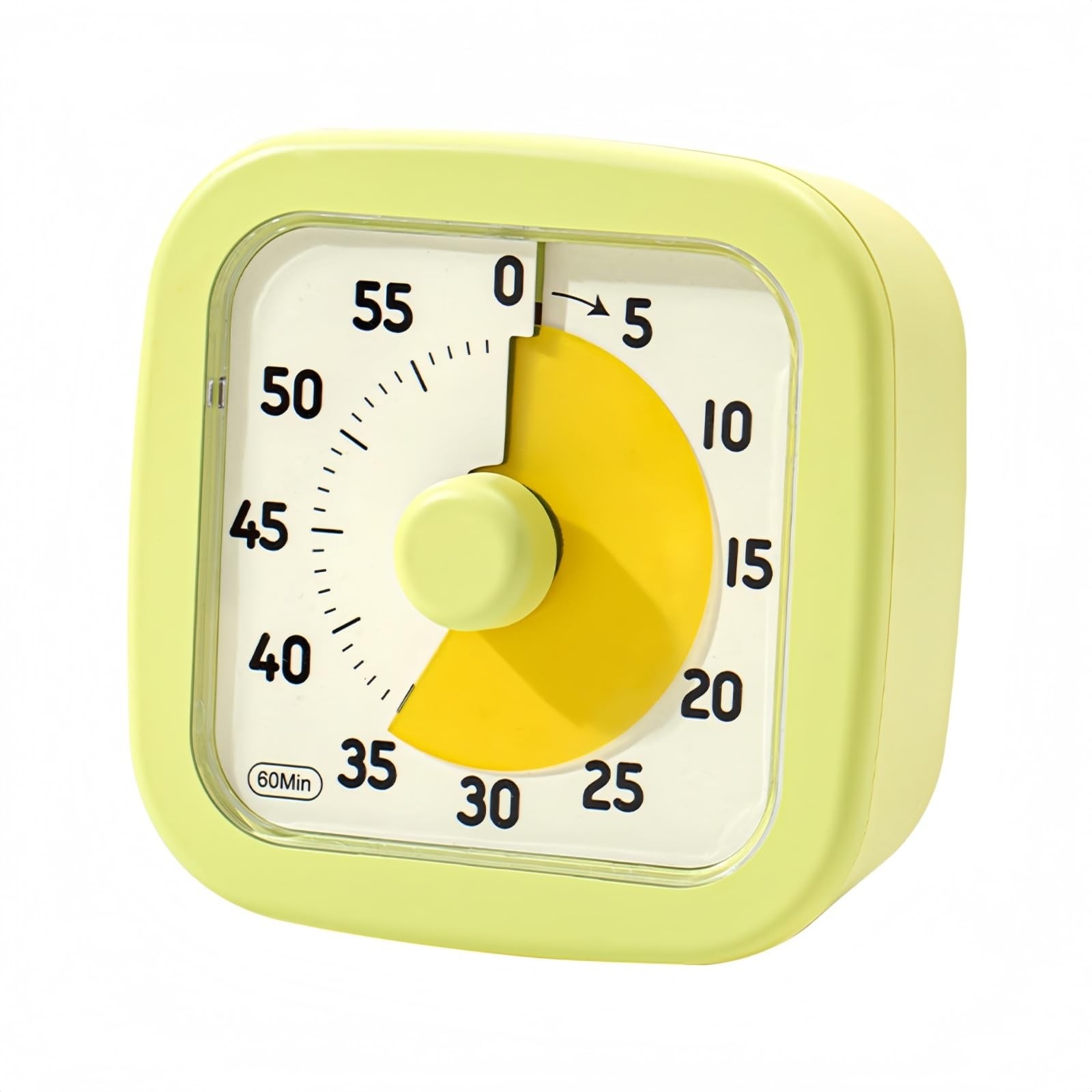 Visual Timer for Kids Home - 60 Minute Avocado Green